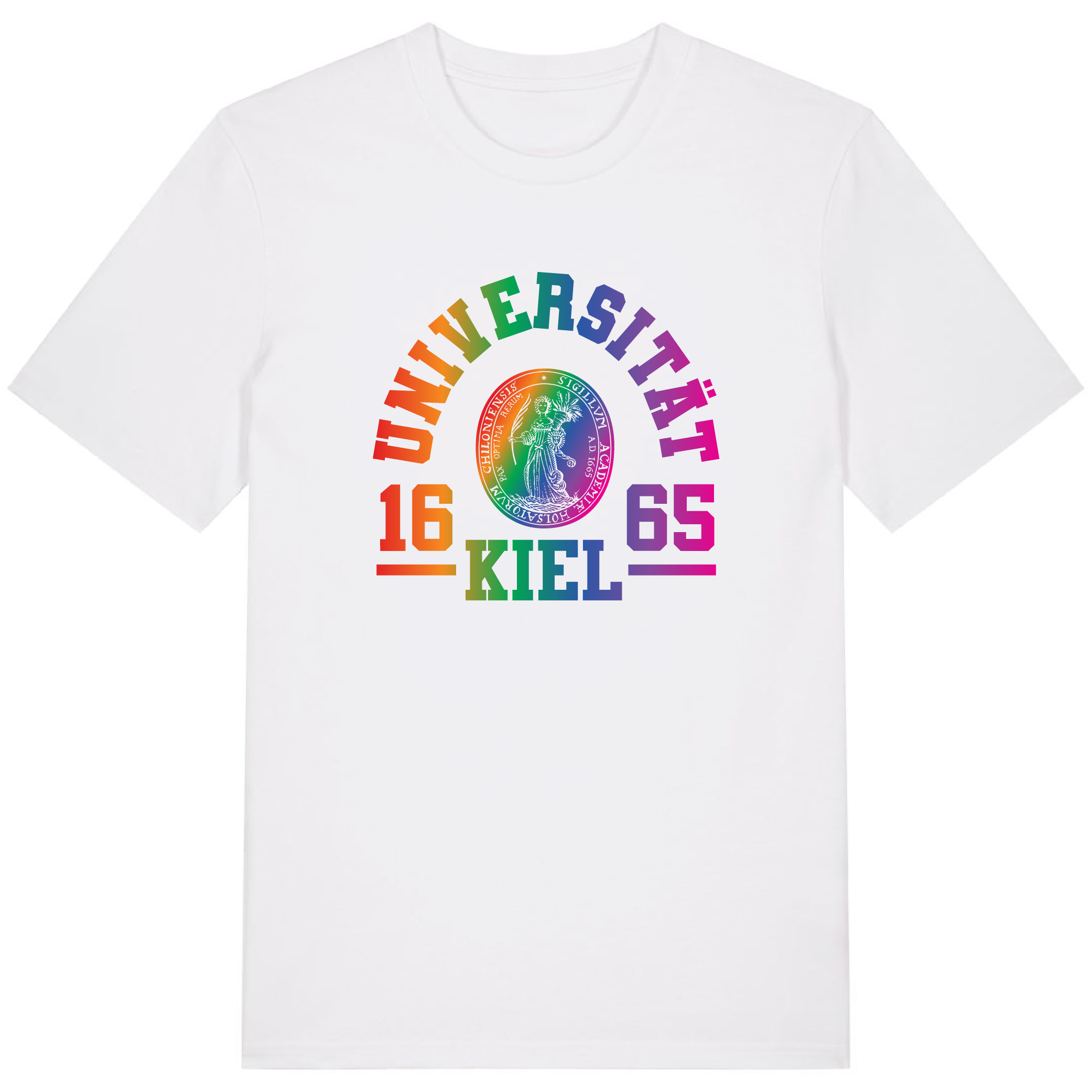 CAU-Pride-Shirt 2026 – College Line (Limited Edition) weiß